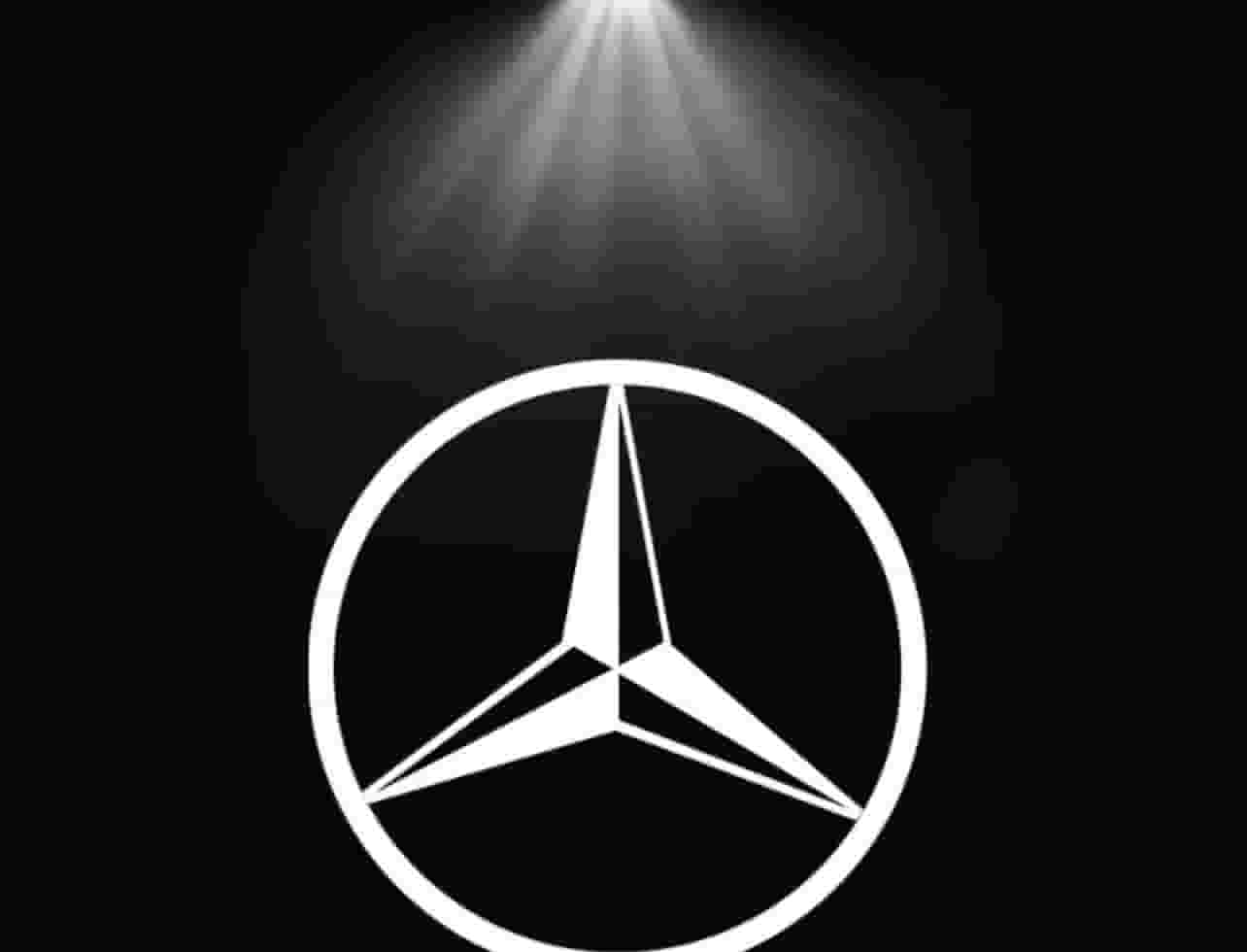 بروجكتر ضوئي ترحيبي لمرسيدس بنز