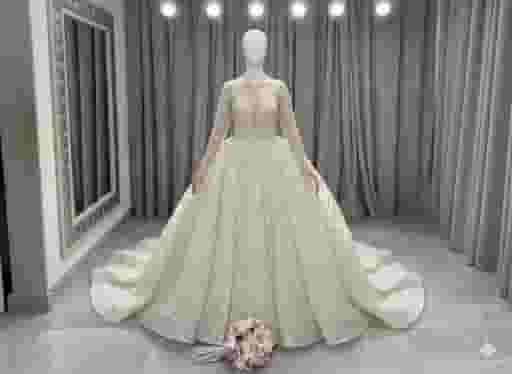 A collection of royal dresses for sale and rent