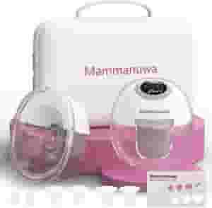 Wearable electronic double breast pump
