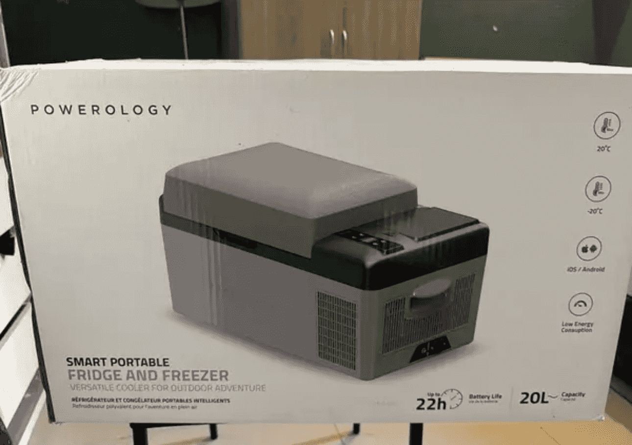 فريزر محمول محمول مع بطارية