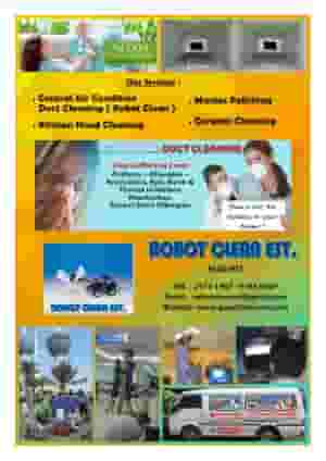 Cleaning the central air conditioning duct