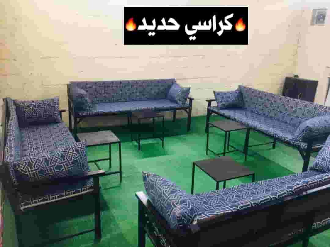كراسي حديد كراسي خشب للخيم