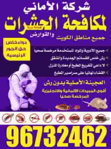 شركة الأماني لمكافحة الحشرات