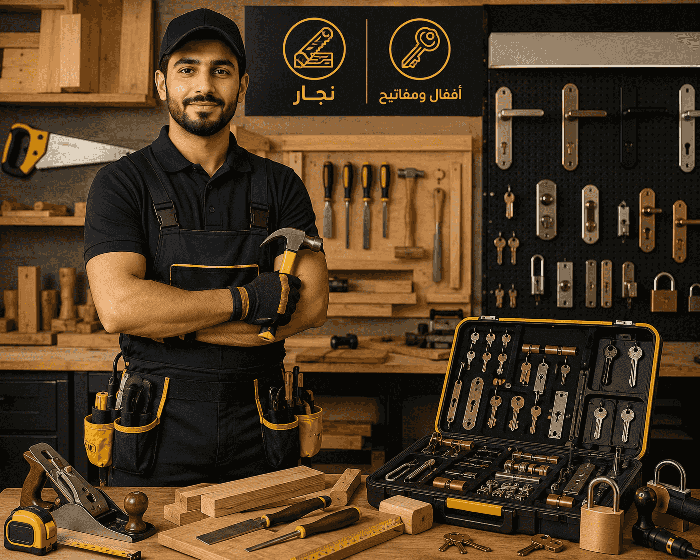 فني اقفال ومفاتيح وفتح أبواب مغلقة