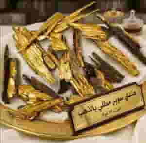 بخور مطلي بالذهب للإهداء والاستخدام الشخصي