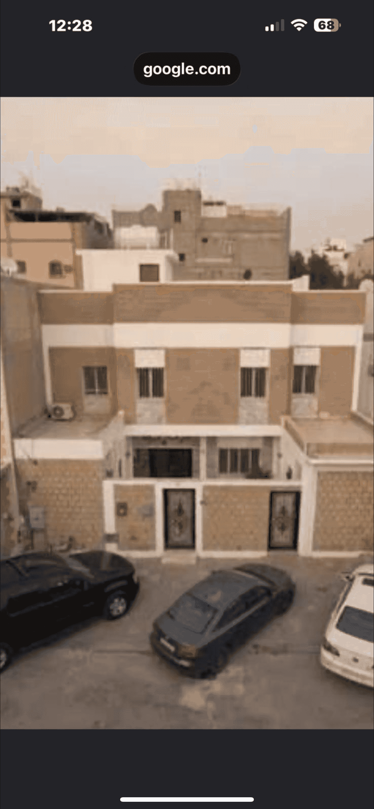 بيت 500 م الفيحاء هدام