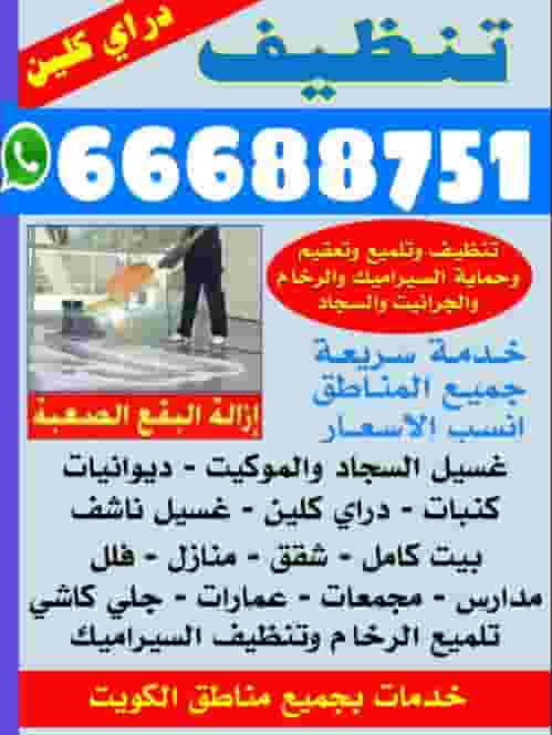 خدمات تنظيف ودراي كلين