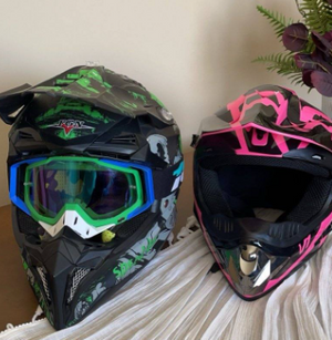 Two helmets for sale