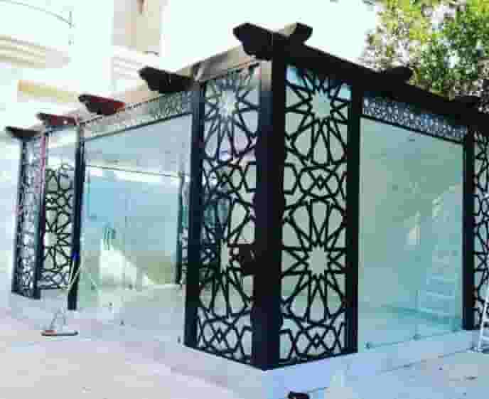 Glass work Glass work