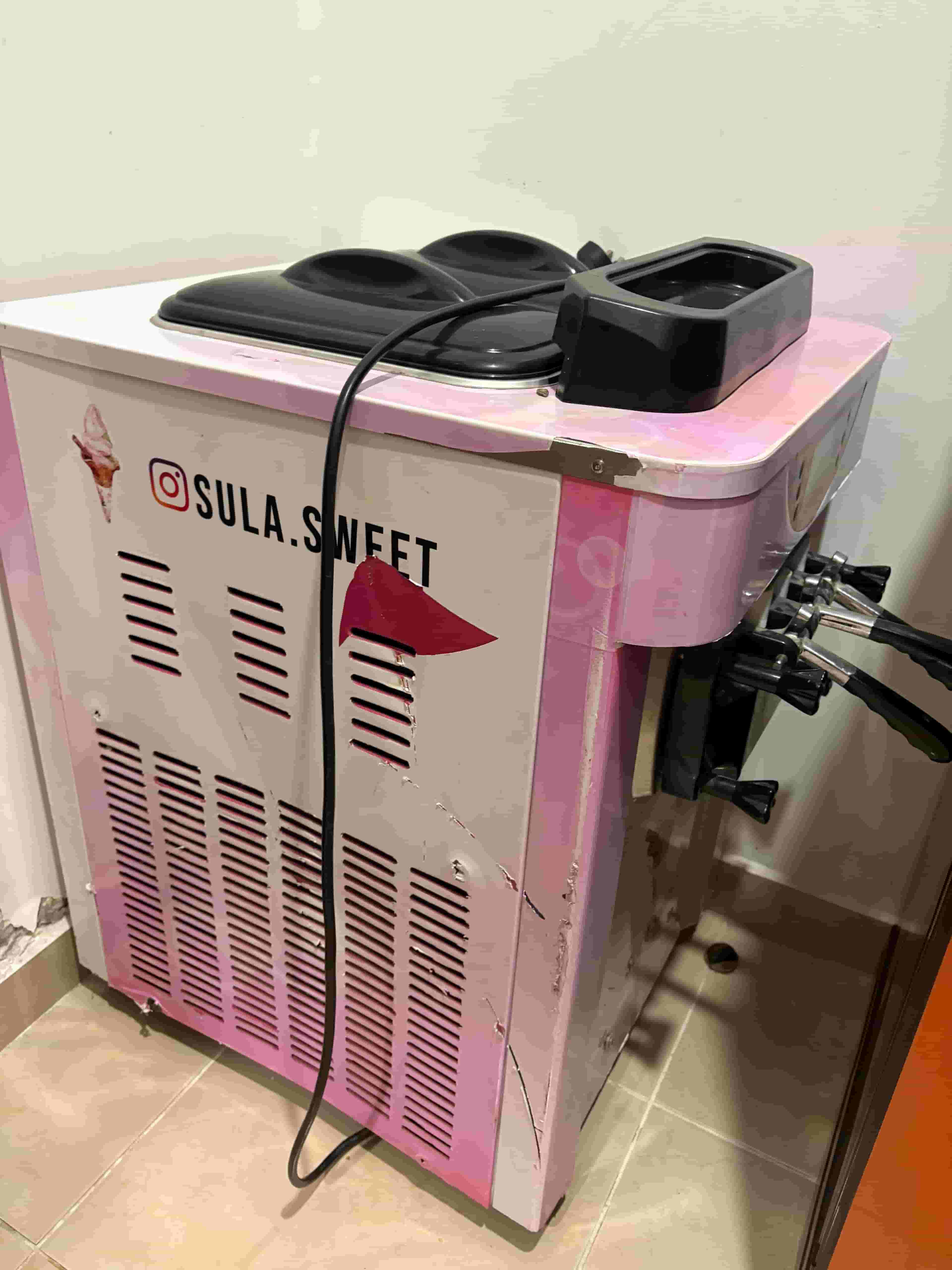 New ice cream machine New ice cream machine