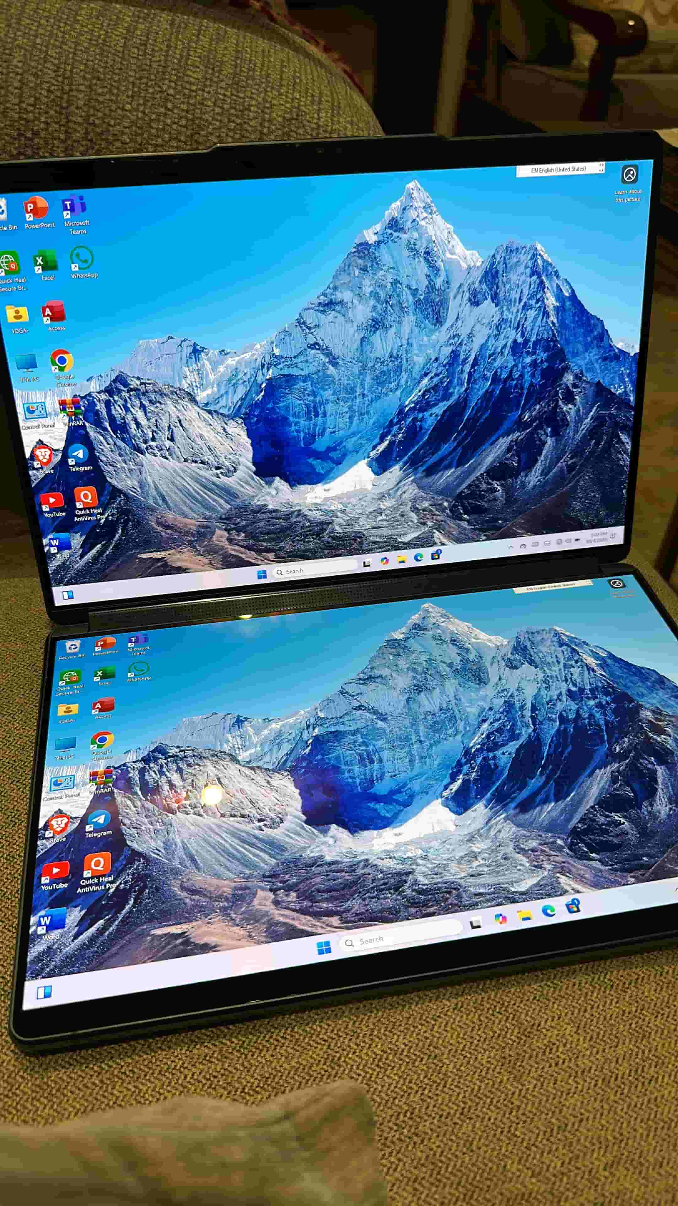 Lenovo laptop for sale with two screens Lenovo laptop for sale with two screens