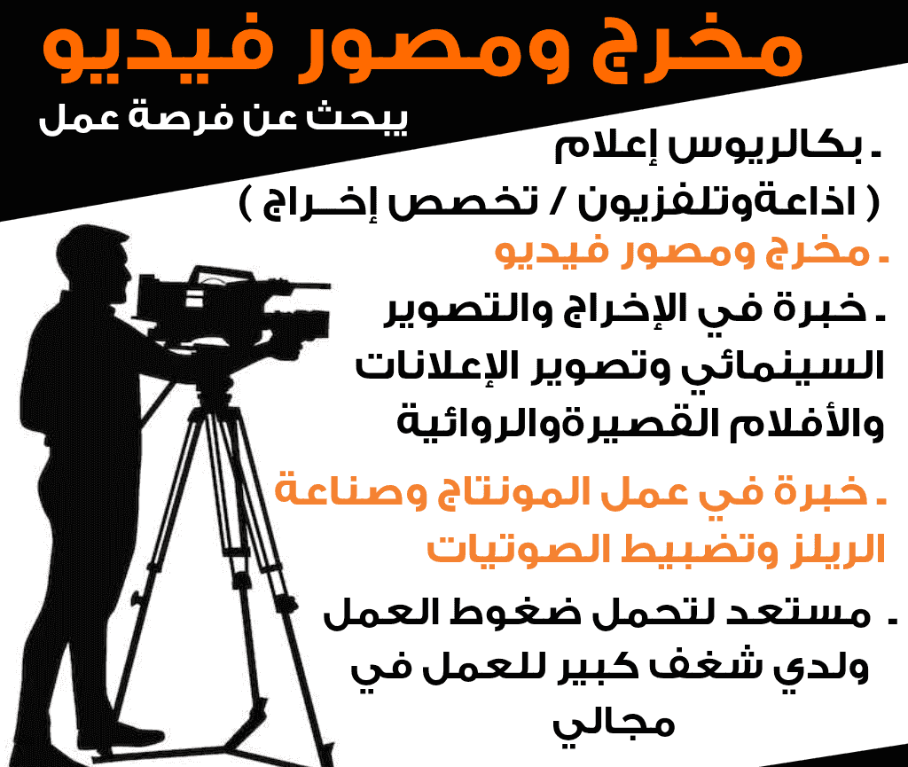 Director and videographer looking for a job Director and videographer looking for a job