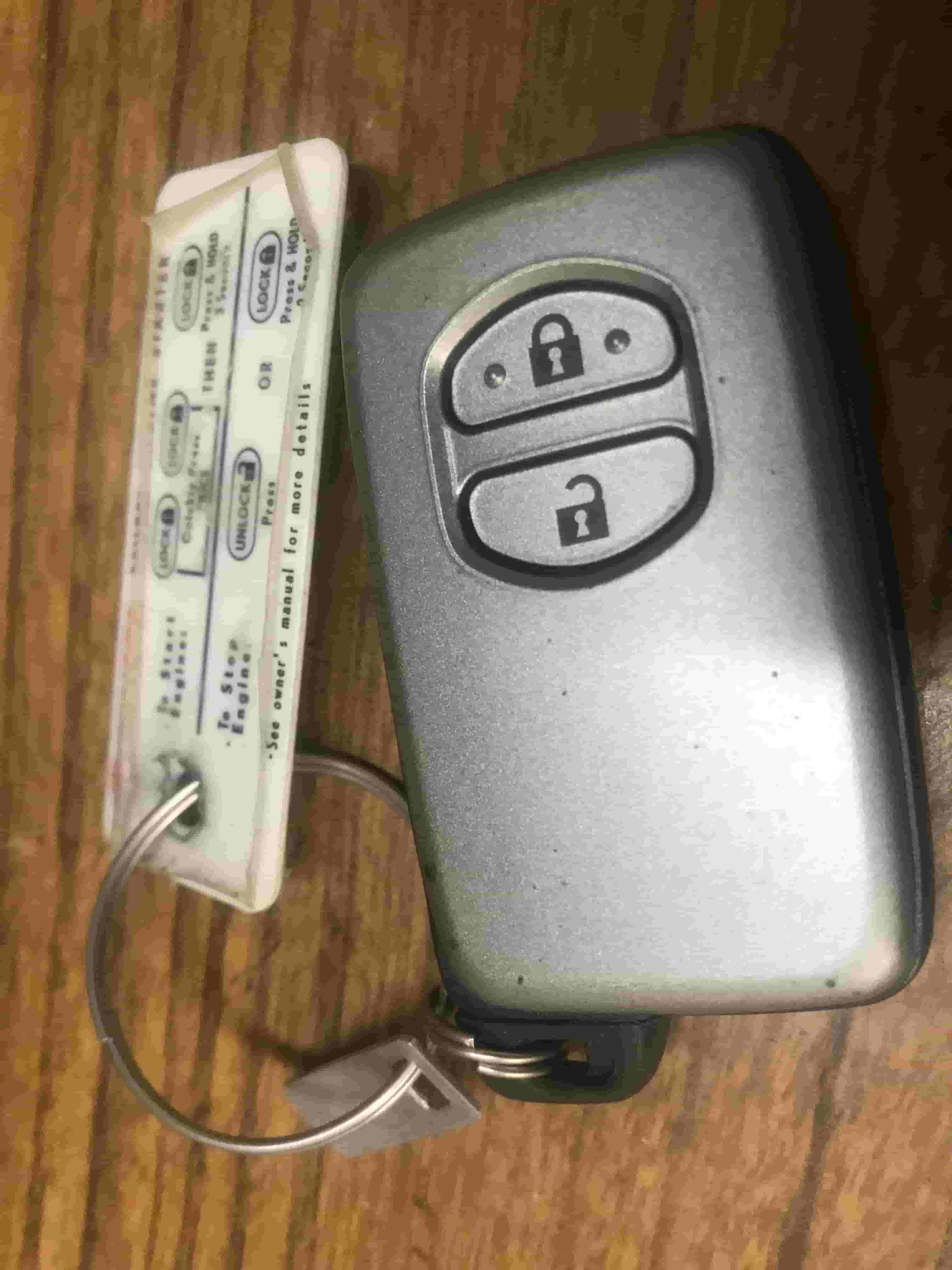 Toyota Prado remote control original  Toyota Prado remote control original