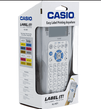 جهاز طابعة ملصقات Casio جهاز طابعة ملصقات Casio